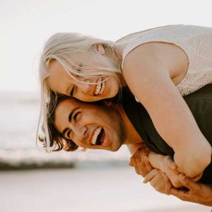 Happiness improves relationships